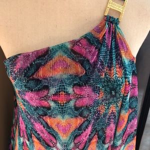 Floral multi color gown Laundry by Shelli Segal